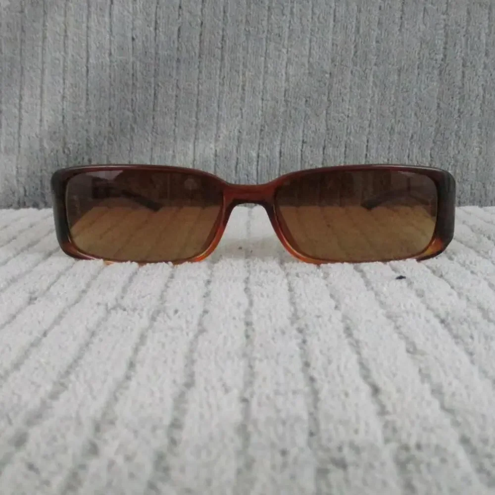 New Divine Eyewear Nice Brown Faded/Amber Gradient Sunglasses Women's NWT